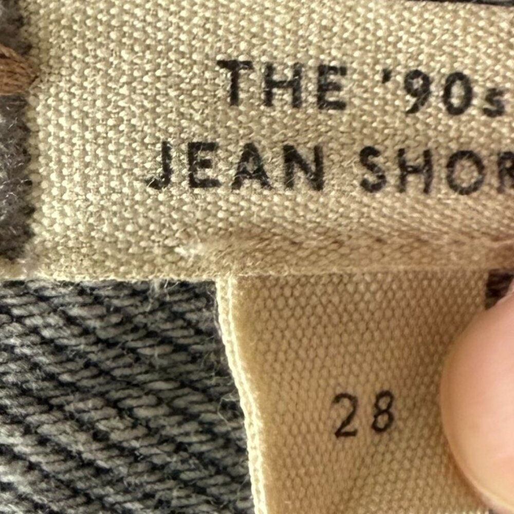 Madewell Gray Jean Shorts - Picture 4 of 4